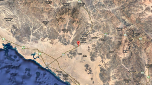 صورة جو ية لموضع العشَُيْرة